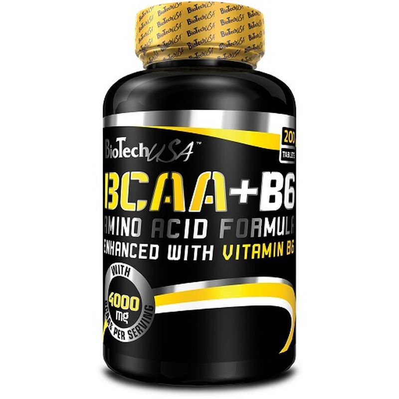 BioTech BCAA+B6 200 Tabletten