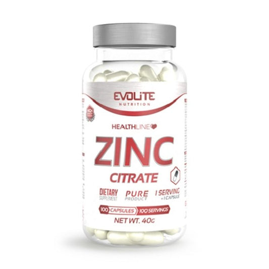 Evolite Nutrition Zink Citrat 100 Kapseln