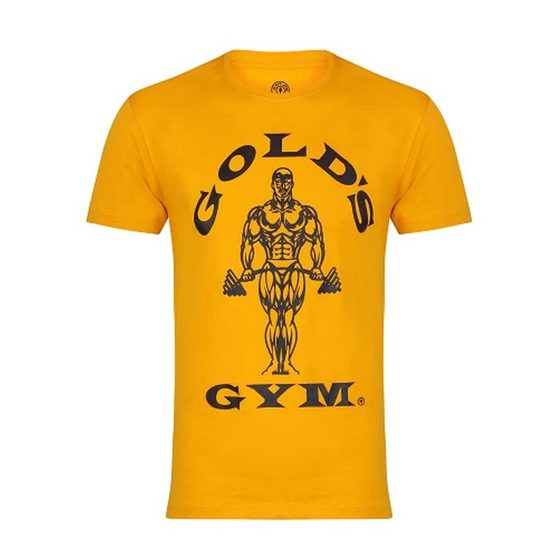 Gold´s Gym GGTS002 Muscle Joe T-Shirt - gold